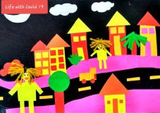 7-Years-Arayana-Garg-Ludhiana-Life-with-Covid-19-The-social-distancing-and-less-people-on-road